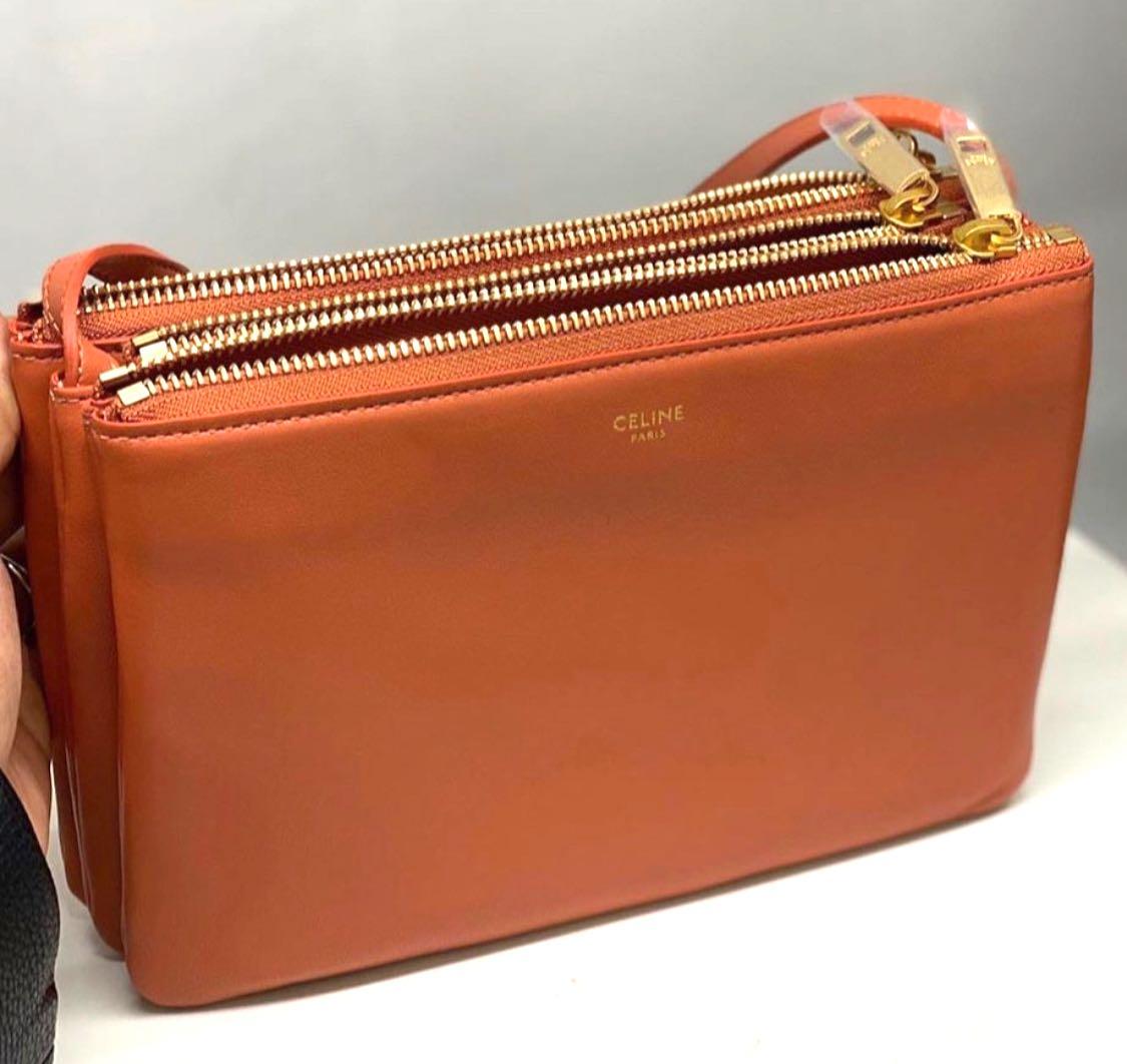 celine trio tan
