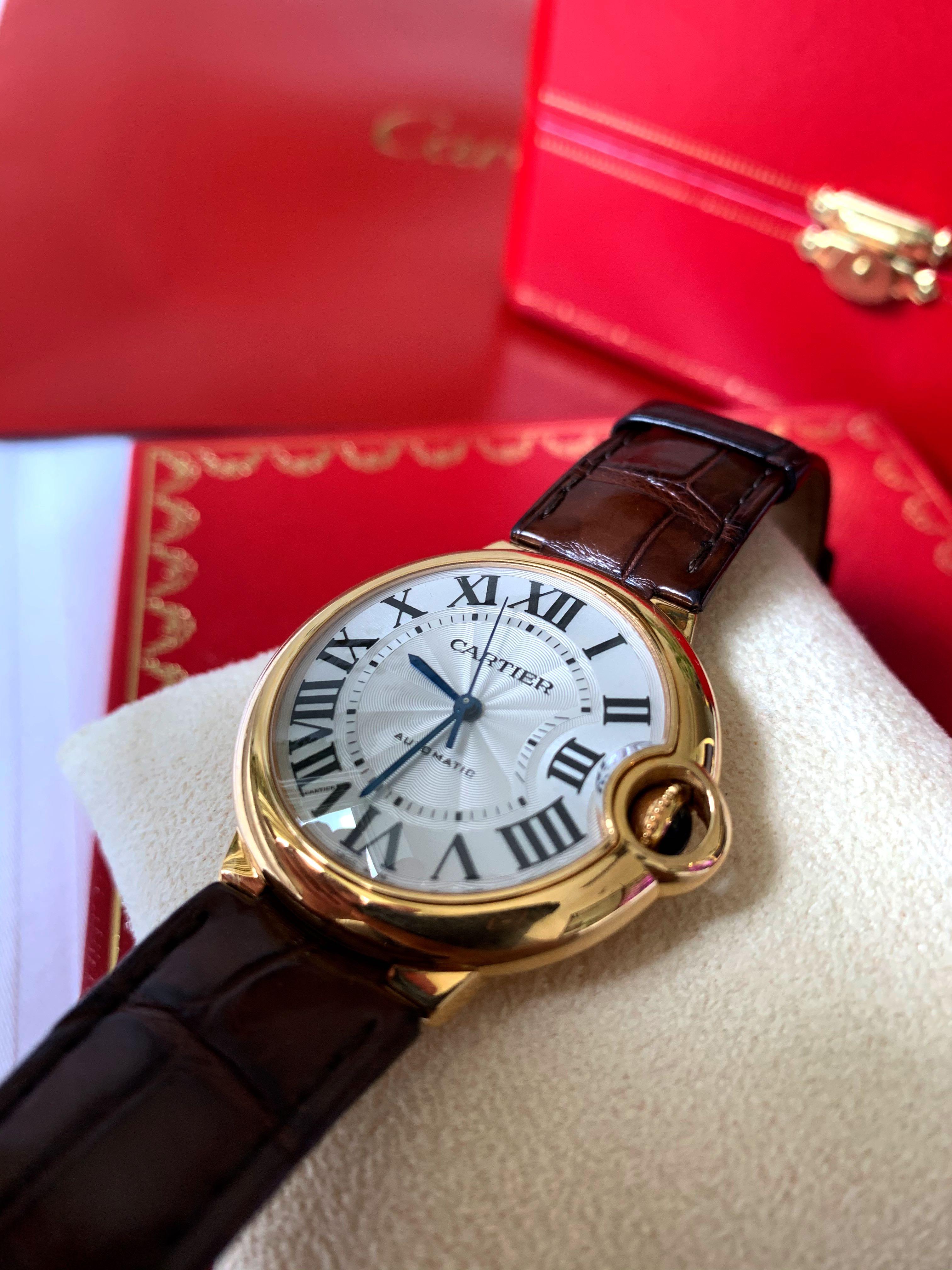 Cartier ballon discount bleu 36mm gold