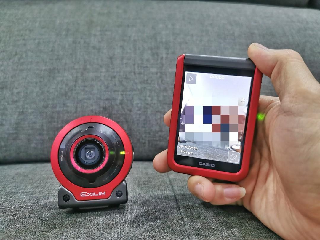 Casio EX FR100 New Live selfie action camera GreatAsGift