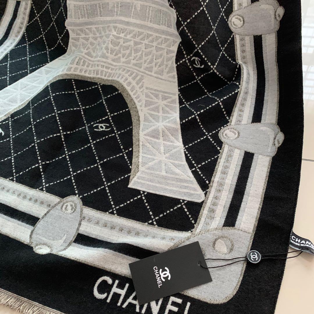Chanel eiffel tower scarf Clearance