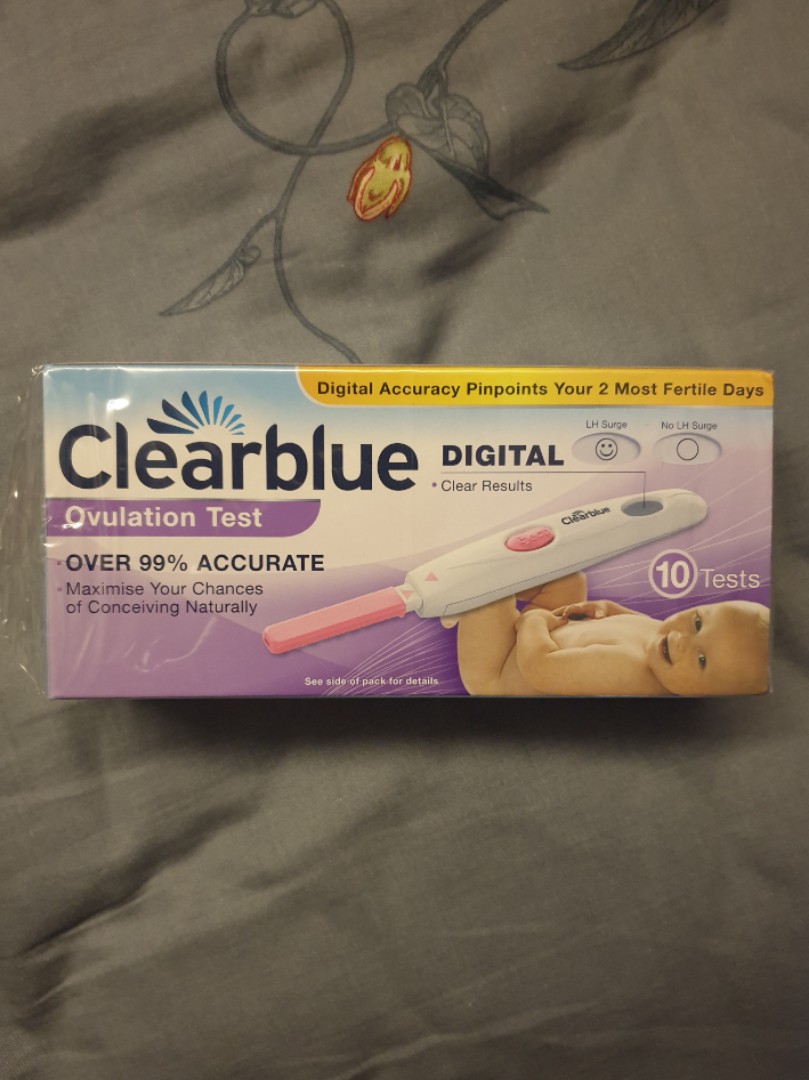 Clearblue Ovulation Test, Health & Nutrition, Face Masks & Face Shields