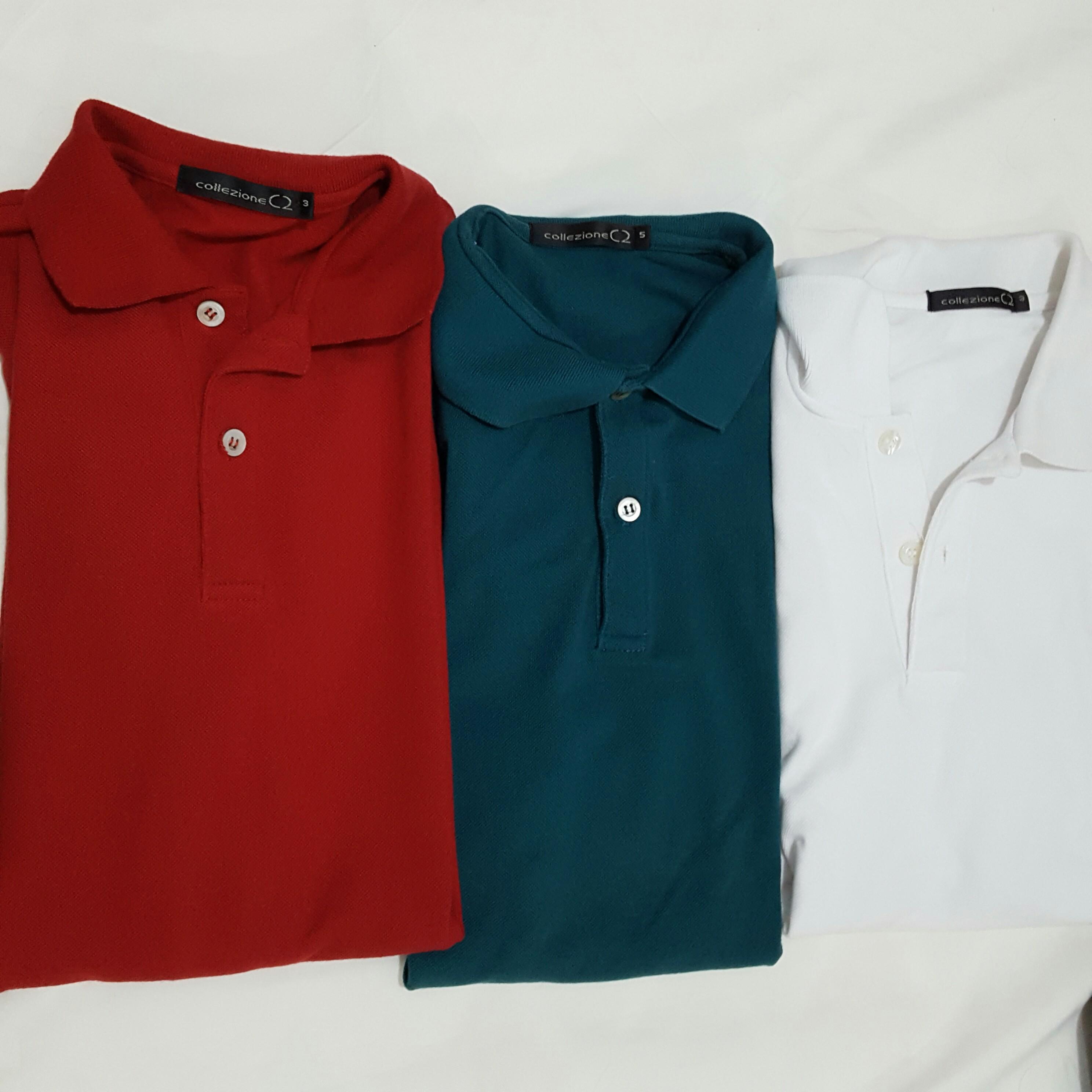 Collezione Men's Polo Shirt, Men's Fashion, Clothes, Tops on Carousell