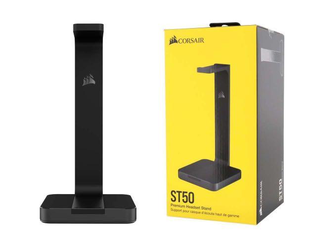 Corsair ST50 Premium Headset Stand, Audio, Headphones \u0026 Headsets on  Carousell
