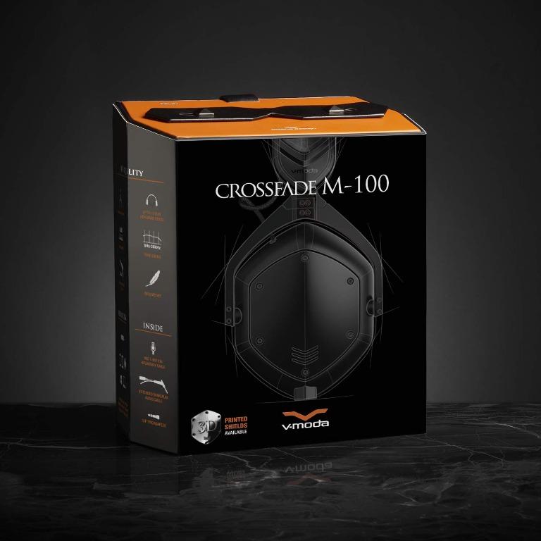 Crossfade M 100 Over Ear Noise Isolating Metal Headphone Matte Black Metal Electronics Audio On Carousell