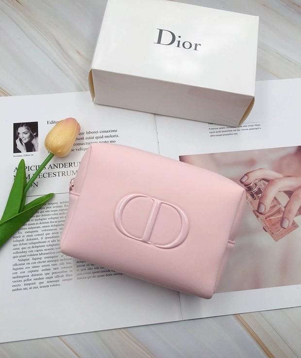 Dior pink makeup pouch shop