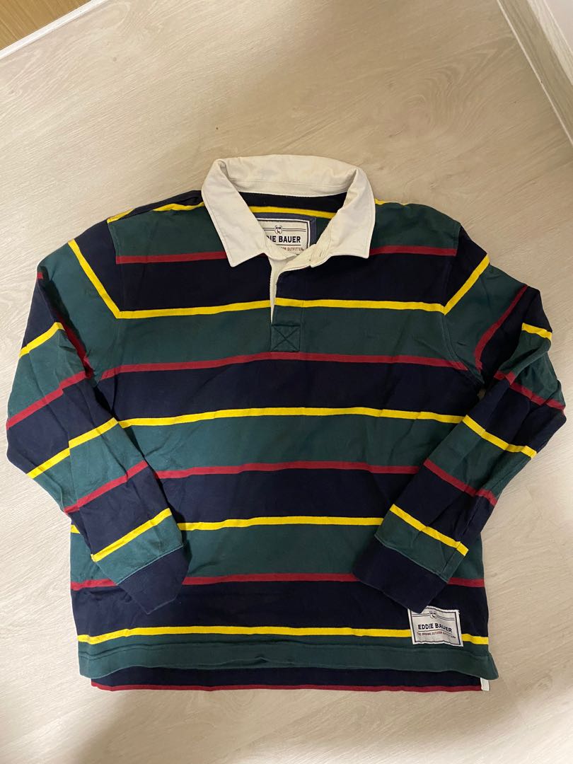 eddie bauer long sleeve polo shirts