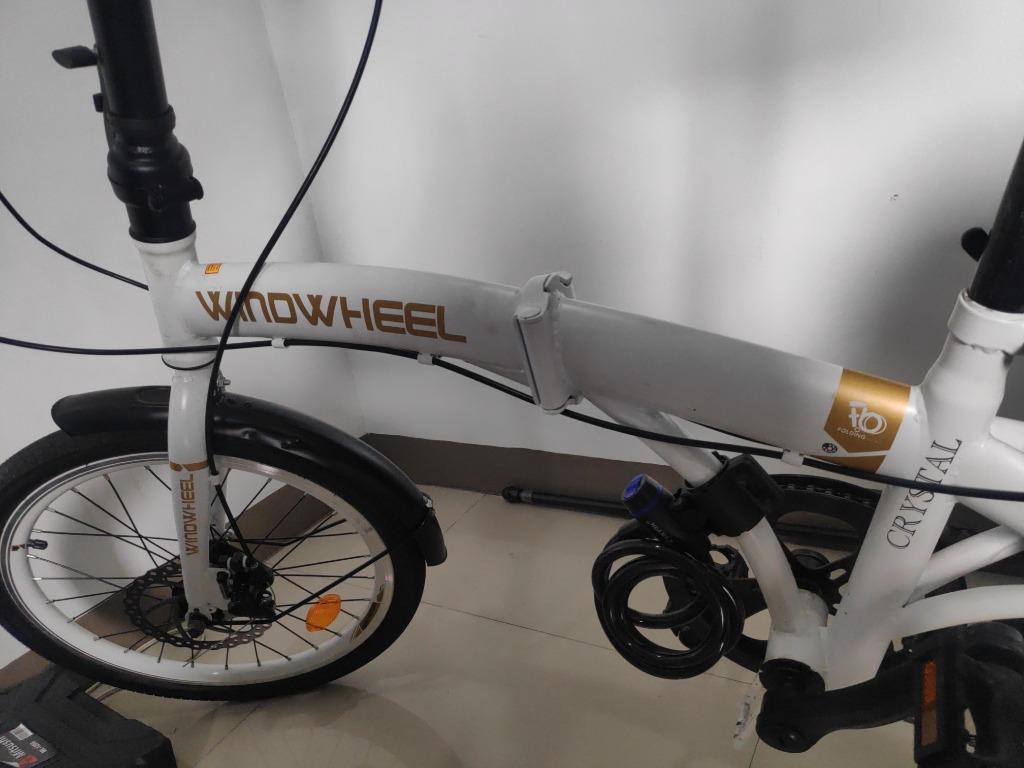 Wind wheel folding bike sales