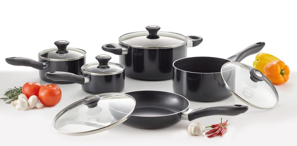 lagostina ostia 10-piece nonstick cookware set