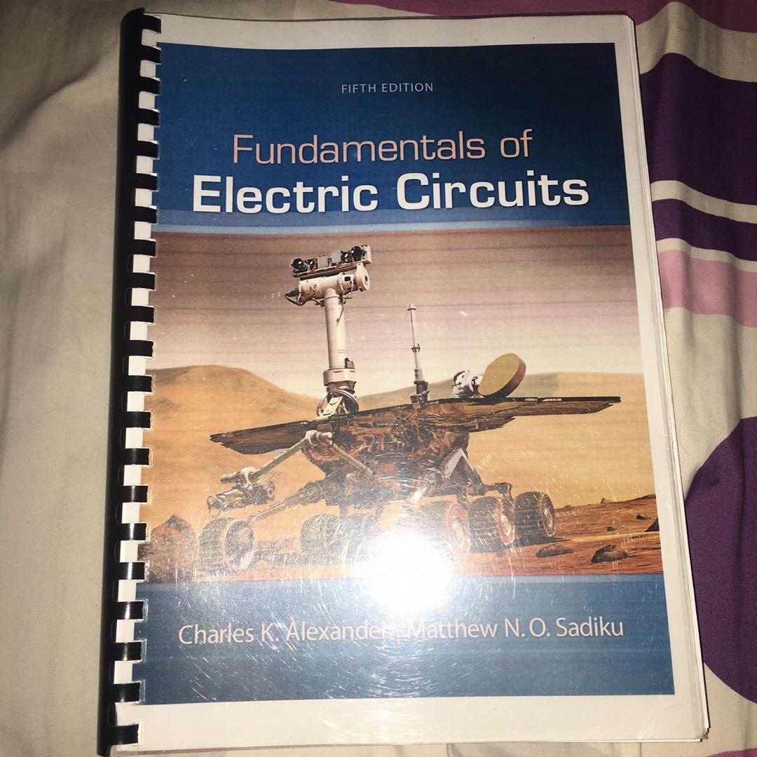 Fundamental Of Electric Circuits Fifth Edition Sadiku Textbooks On Carousell