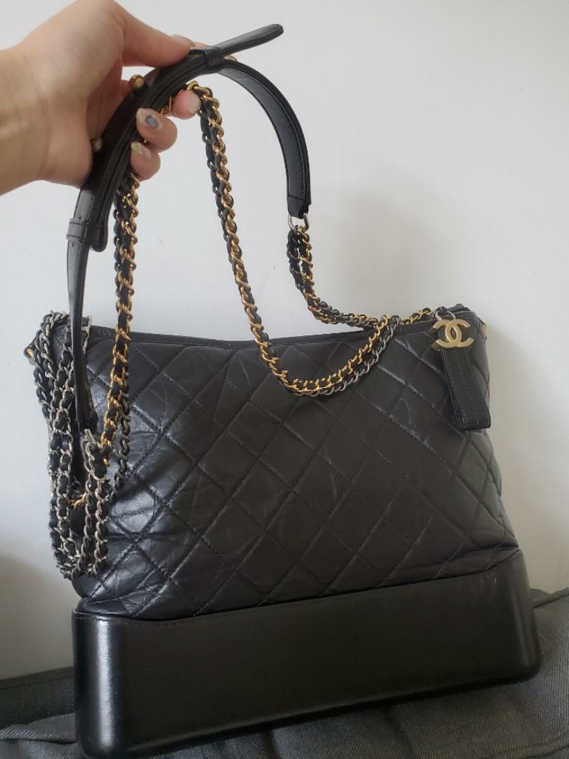 GD同款🖤 Chanel Gabrielle Large Hobo Bag 流浪包G-DRAGON 手袋斜咩袋, 名牌, 手袋及銀包-  Carousell