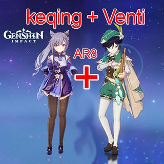 Genshin Impact C1 Venti Qiqi C3 Fischl C6 Xiangling Toys Games Video Gaming In Game Products On Carousell