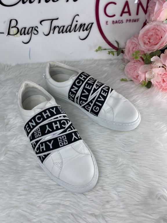 Givenchy 4g webbing deals sneakers in leather