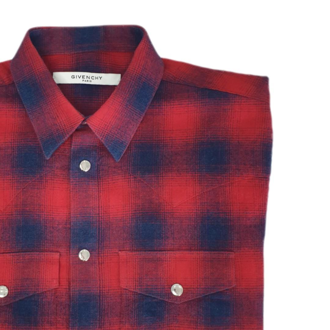 Givenchy flannel shirt hotsell