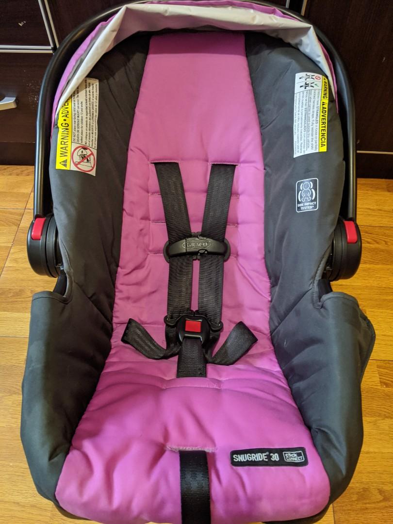 GRACO Snugride 30 Click Connect Infant Car Seat, with Car Seat Base ...