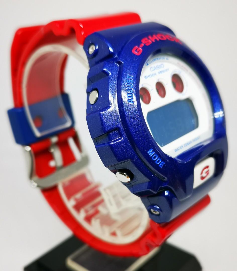 超格安一点 ⭐レア 美品⭐G-SHOCK DW-6900AC-2JF ブルーレッドシリーズ