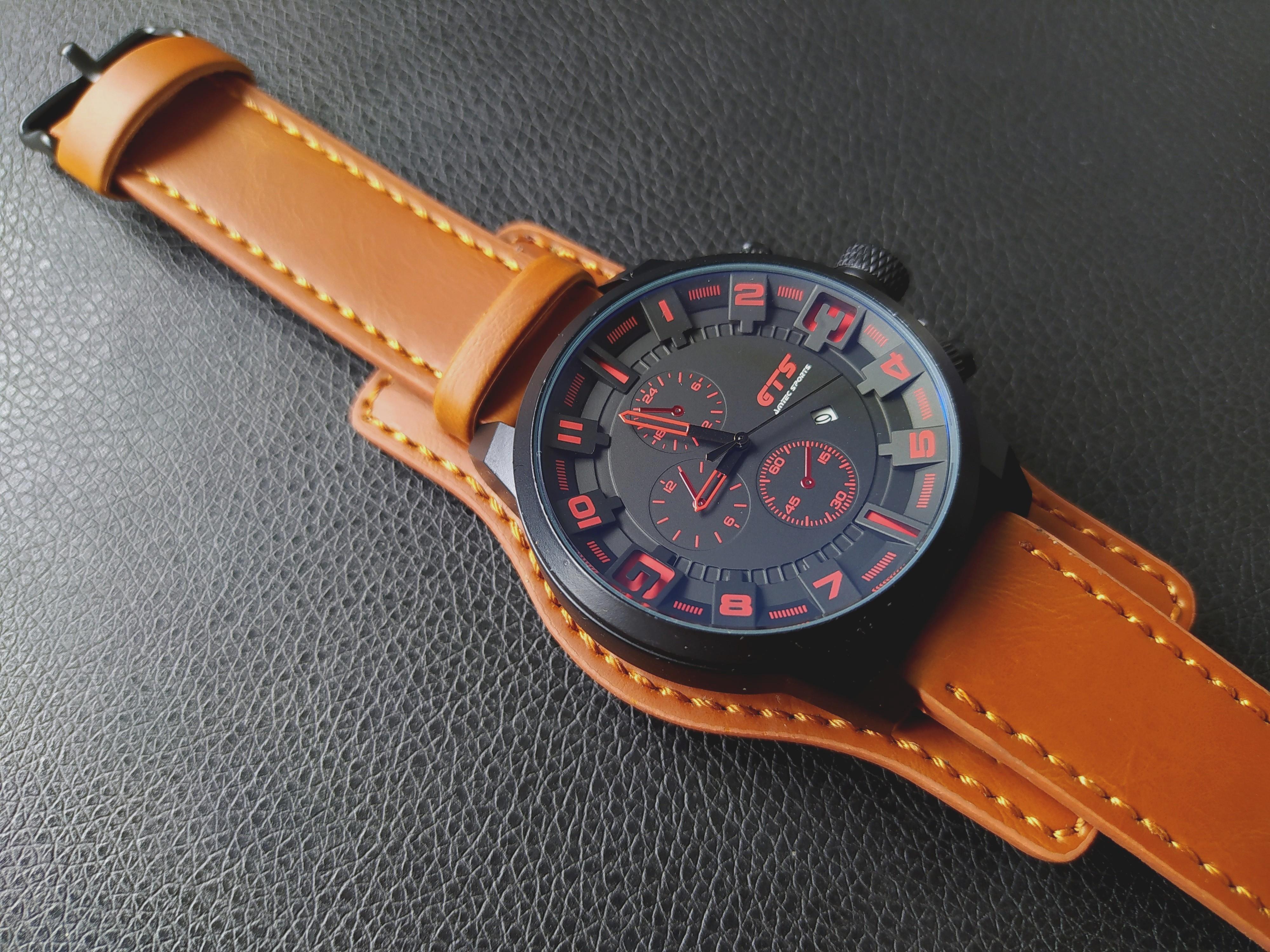 Matte black metal on sale watch