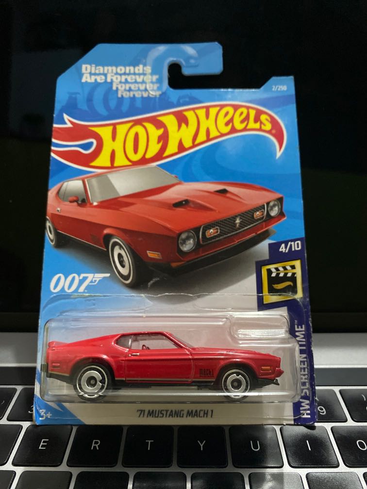 Hot Wheels Screen Time 007 71 Mustang Mach 1 Hobbies Toys