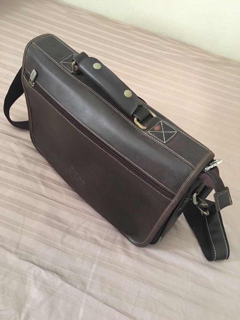 Hugo Boss Business bag, Men's Fashion, Bags, Briefcases on Carousell
