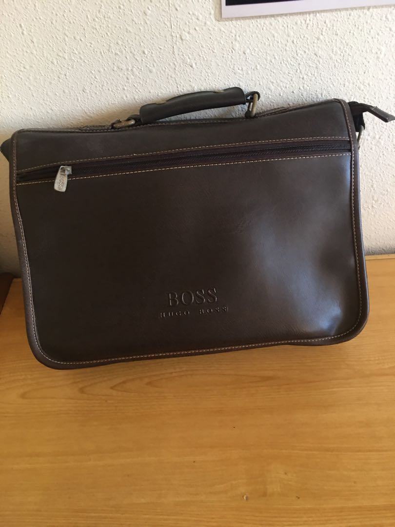 Hugo Boss Business bag, Men's Fashion, Bags, Briefcases on Carousell