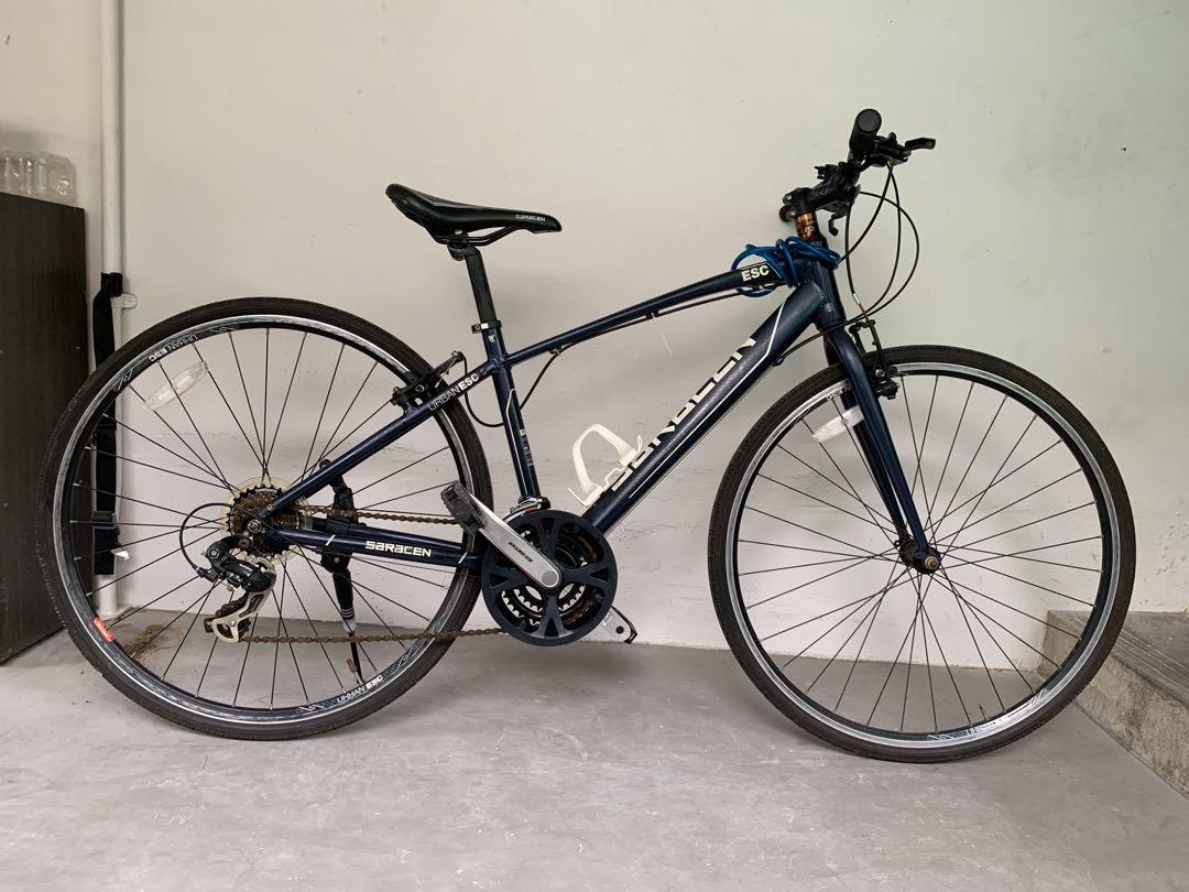 Hybrid Saracen Urban Esc bike Sports Equipment Bicycles Parts