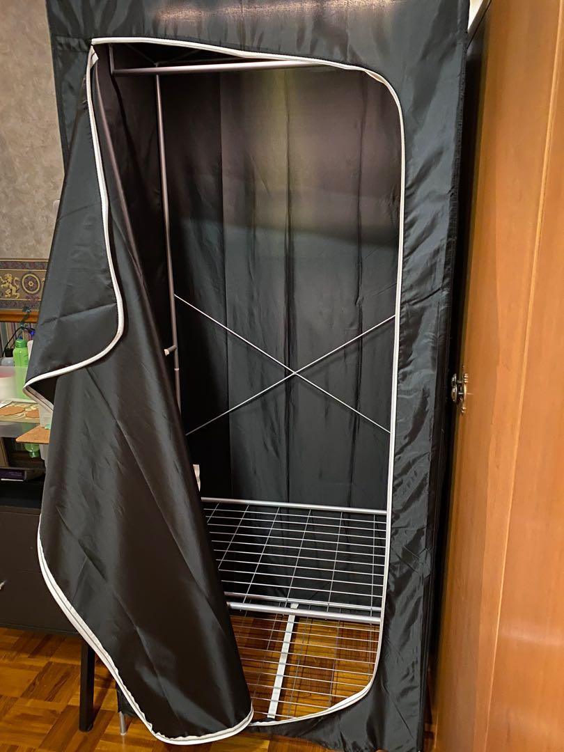 Ikea breim wardrobe black deals