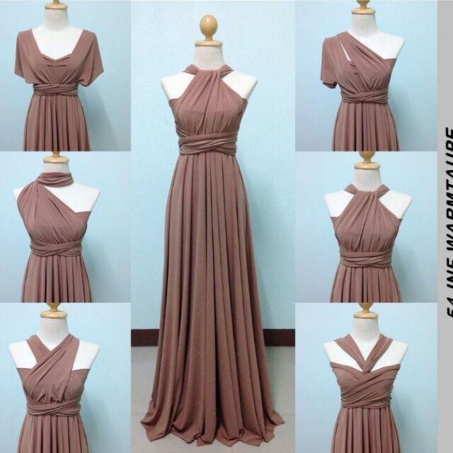 Infinity dress warm taupe Women s Fashion Dresses Sets