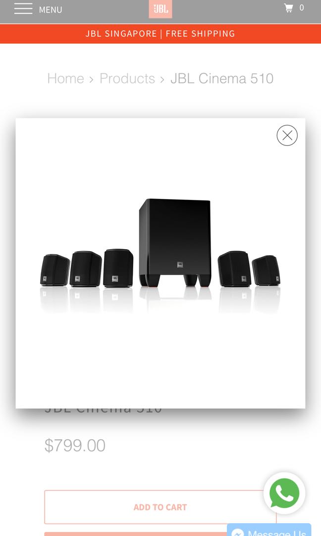 Jbl cinema 510 Audio Soundbars Speakers Amplifiers on Carousell