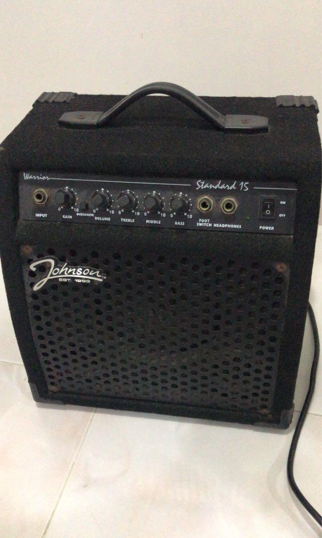 Johnson power 10 shop amp