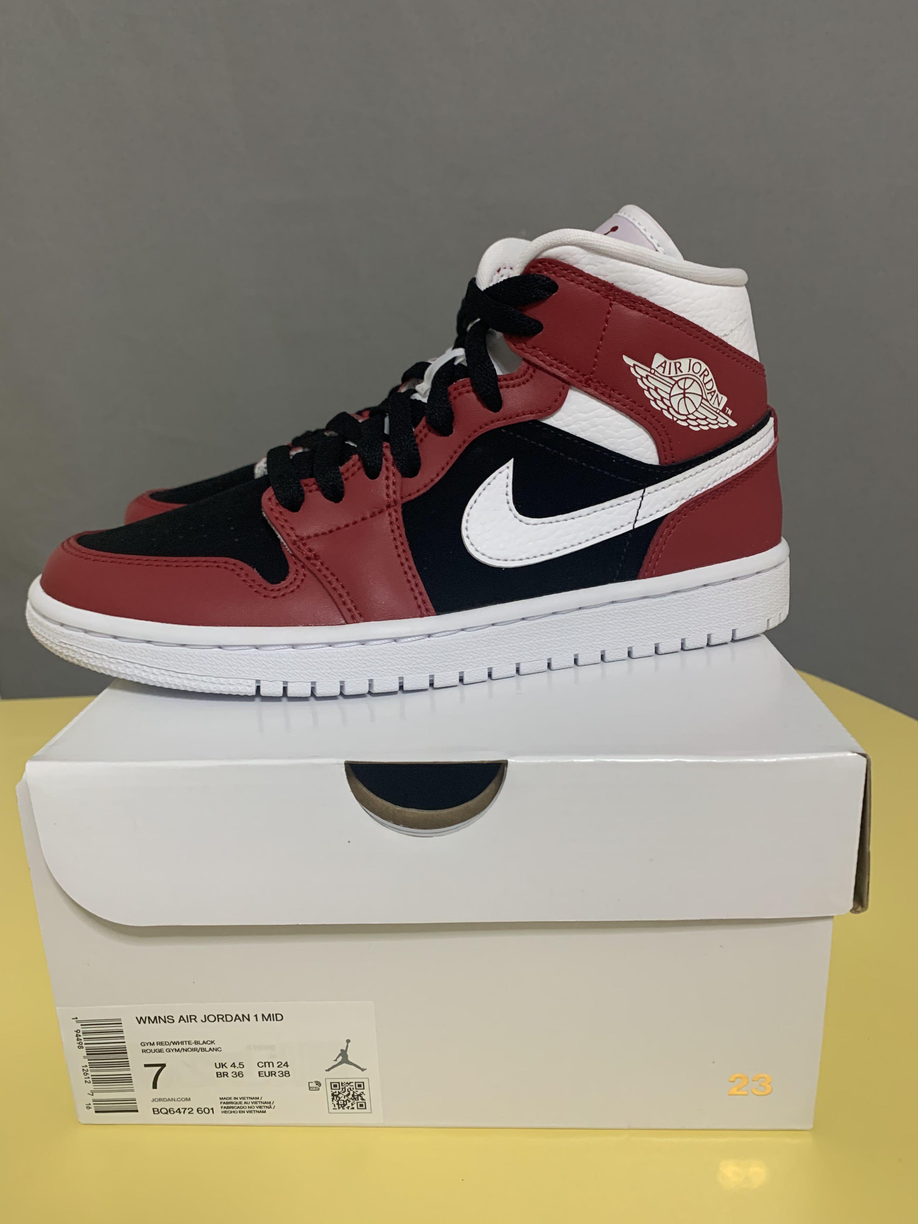 Air jordan 1 sales mid size 8