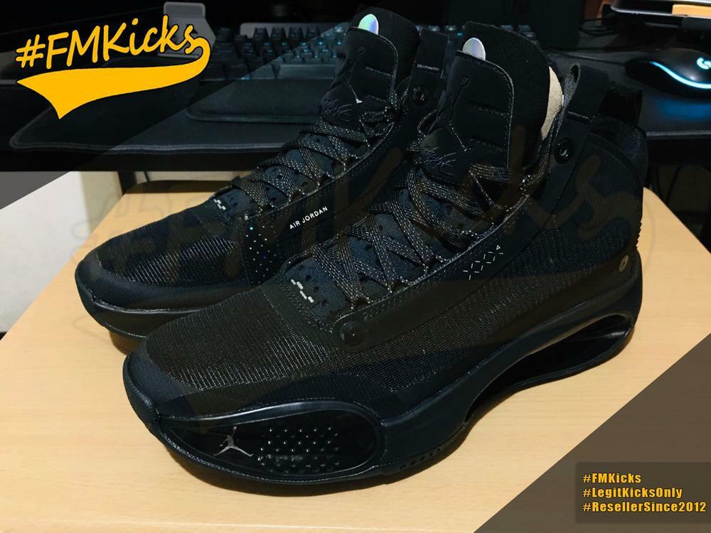 Jordan 34 Black Cat Sz9 5 10 5 Men S Fashion Footwear Sneakers On Carousell Jordan 34 Black Cat Sz9 5 10 5 Men S Fashion Footwear Sneakers On Carousell