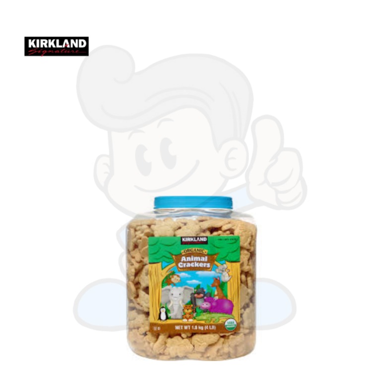 Kirkland Signature Organic Animal Crackers 1.8 kg, Food ...