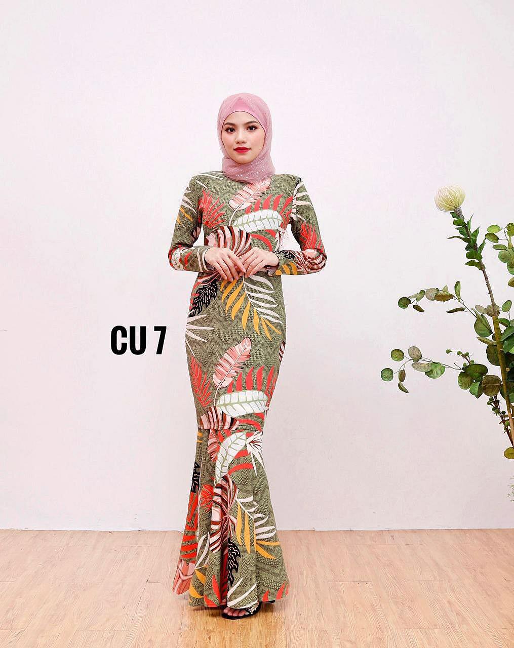 cara potong baju kurung