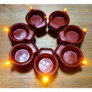 Diya Lights Diwali Deepavali Baby Shower Wedding Party Decor Furniture Home Decor Others On Carousell