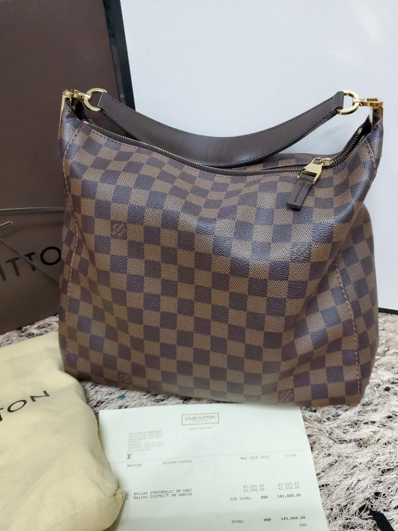 Authentic Louis Vuitton Damier Ebene Portobello PM N41184 LV, Luxury, Bags  & Wallets on Carousell