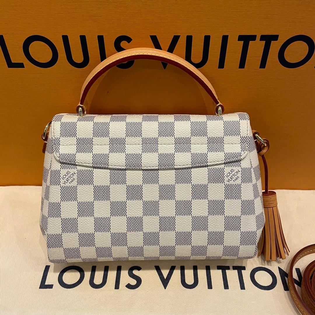 shareviewsbags Louis Vuitton Croisette Damier Azure . I FREAKING LOVE  THIS BAG! That was my first imp…