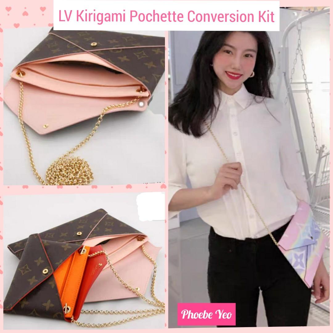 Louis Vuitton Kirigami Pochette Insert Conversion Kit Lining 