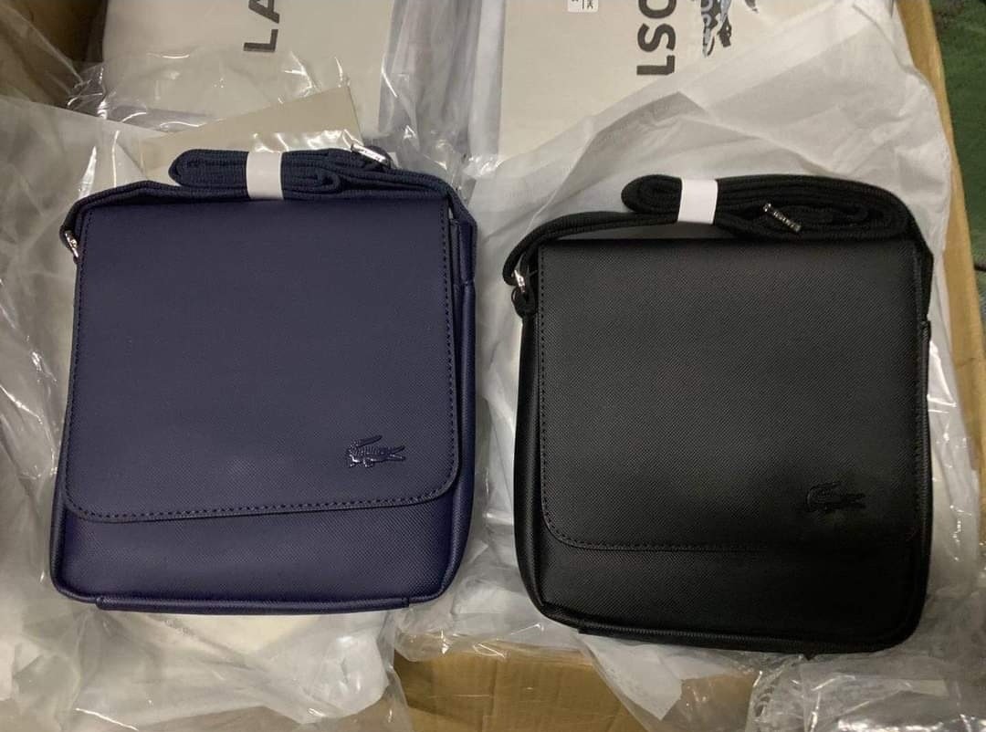 Men's classic petit piqué flap bag on sale
