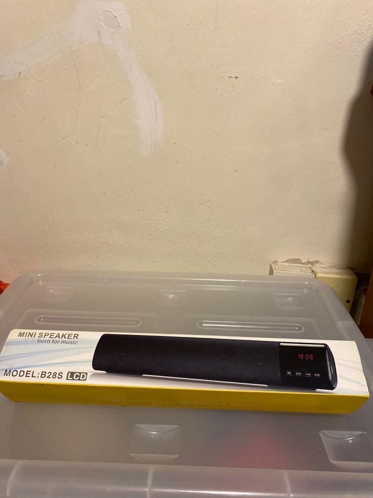 Mini speaker model B28s LCD, Audio 