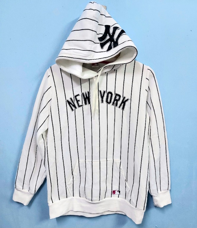 Yankees sales pinstripe hoodie