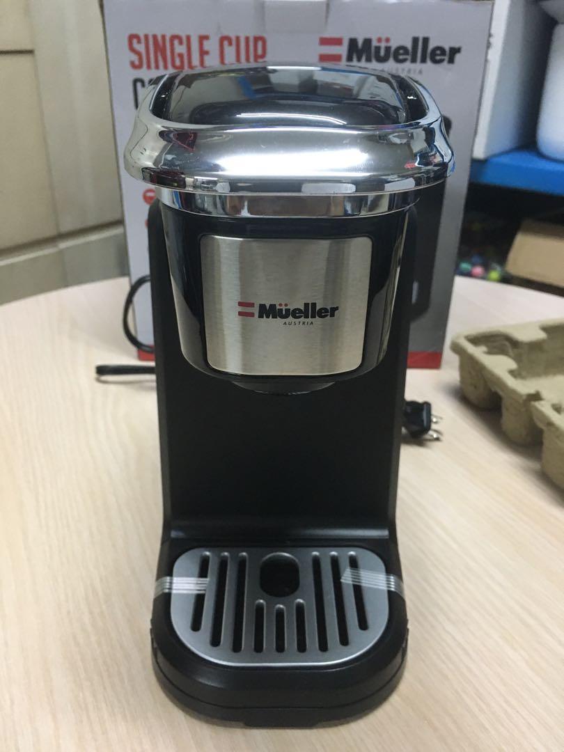 Mueller Single Cup Capsule Brewer, Coffee Brewer Machine for Single Cup