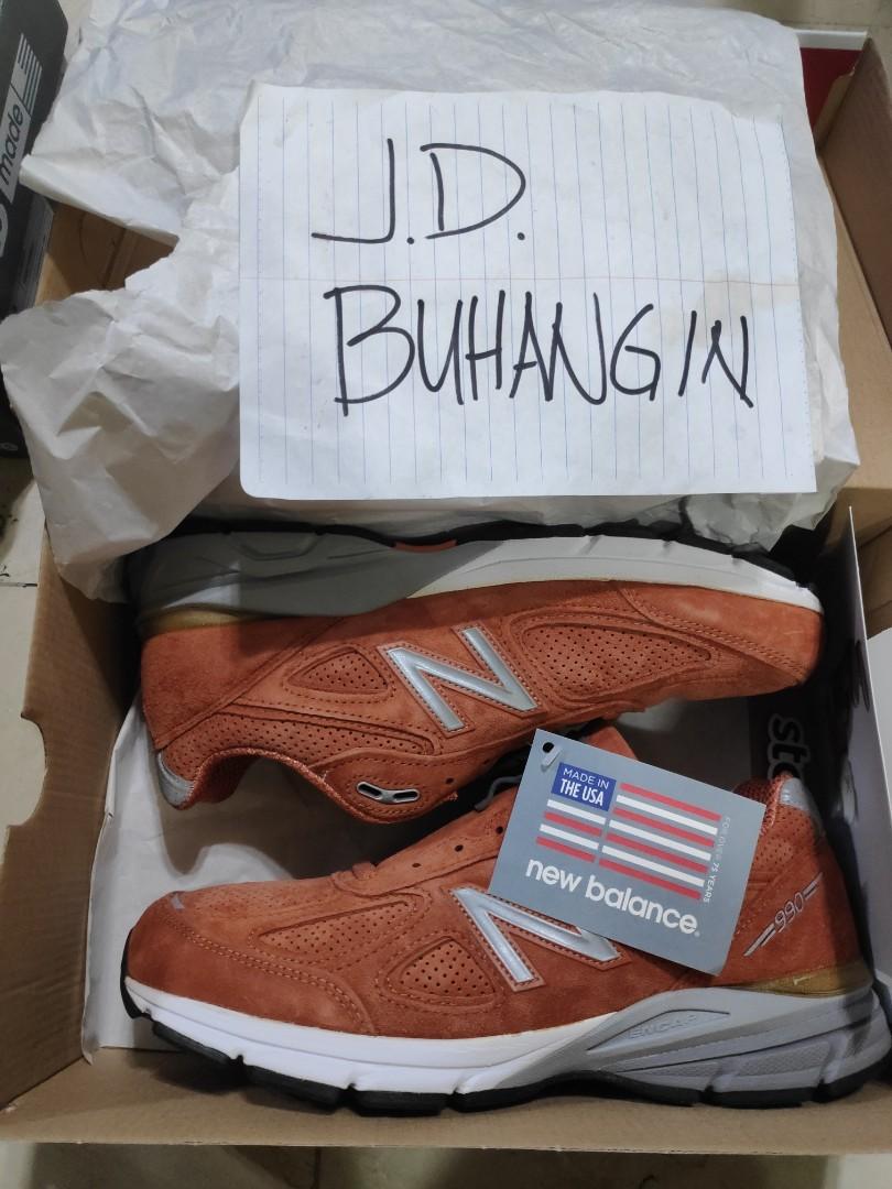 new balance 990 burnt orange