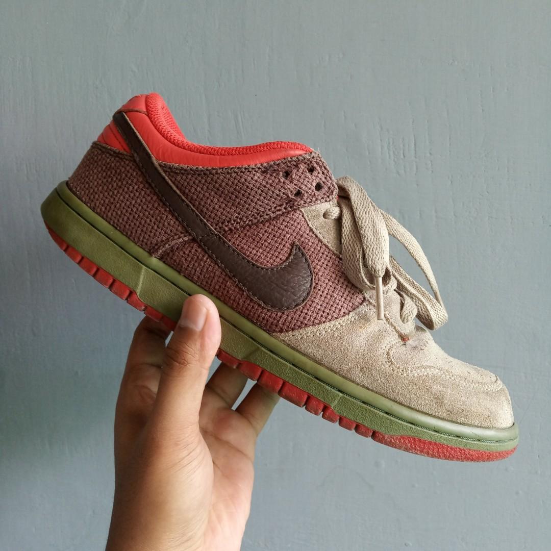 NIKE DUNK LOW REED BOULDER箱無し使用感多少あります - 靴