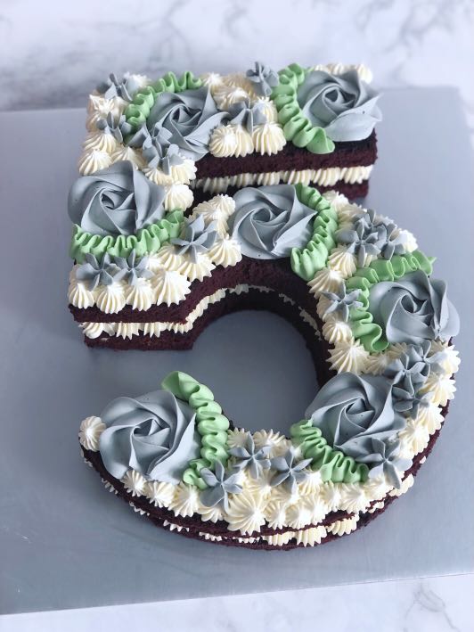 letter cake | half kg letter cake design | golu letter cake | letter cake  design | letter birthday - YouTube