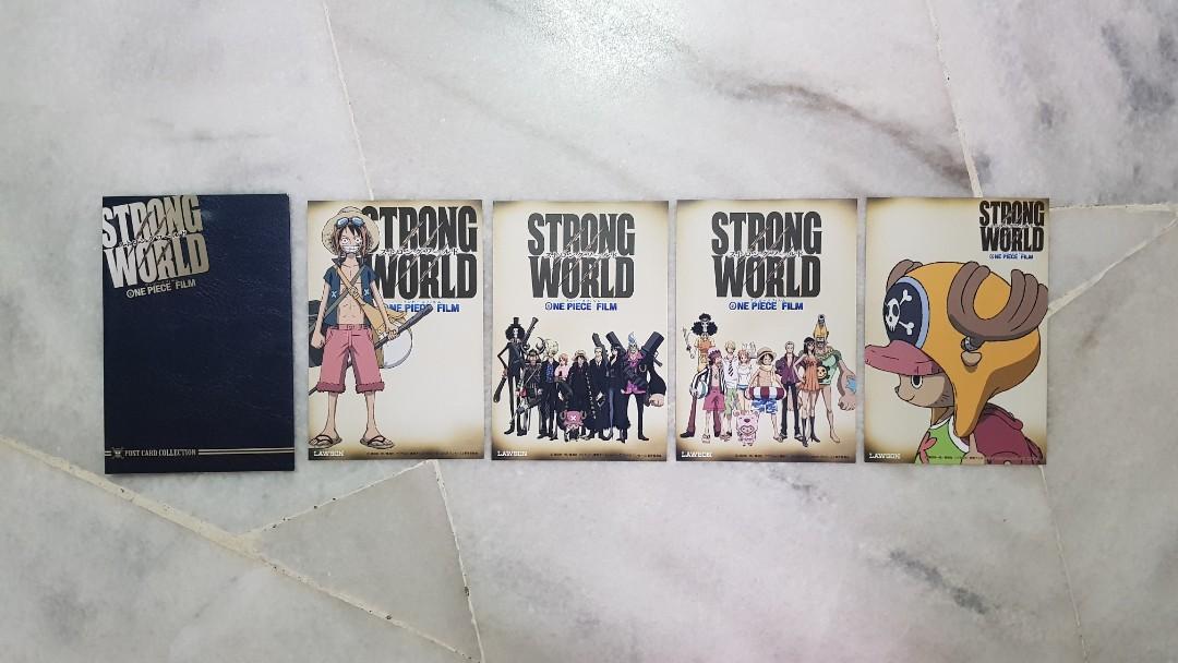 One Piece Film Strong World Postcard Set Toys Games Other Toys On Carousell