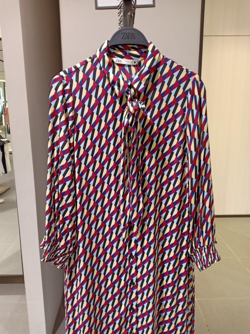 [Original] Zara Promo-Geometric Print Dress