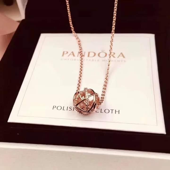Pandora rose galaxy necklace Women s Fashion Jewelry