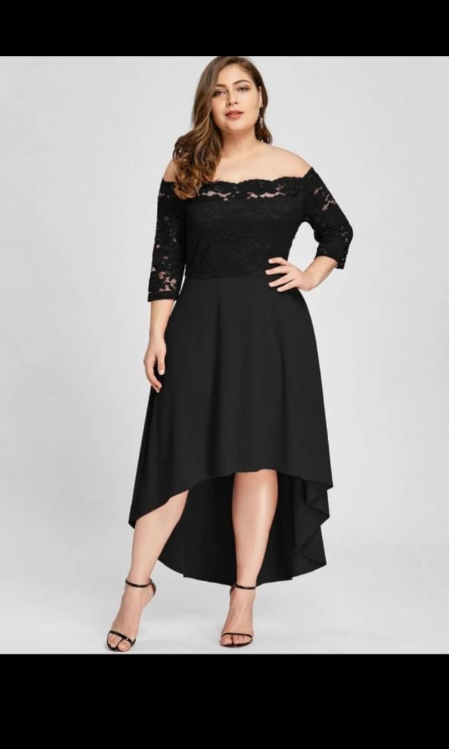Off shoulder gown for women