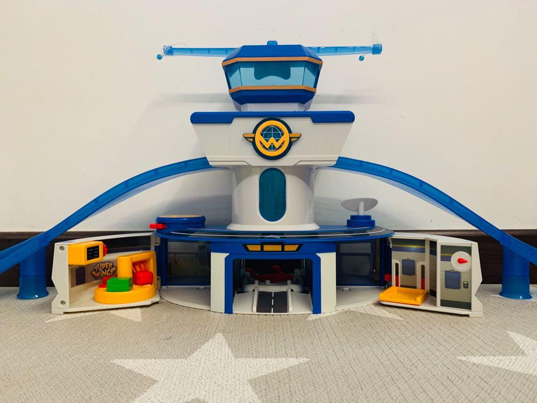 Super wings control tower clearance