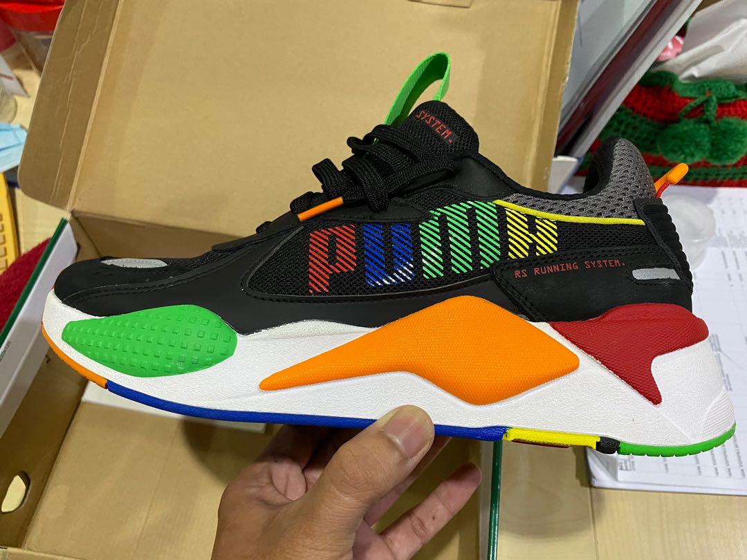 Puma rsx deals bold black