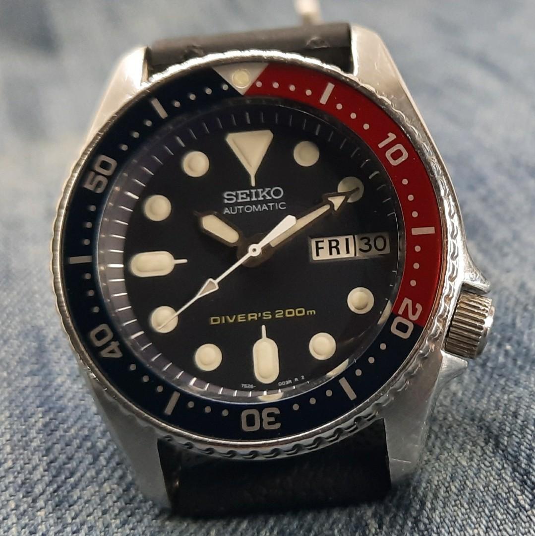 Rare Seiko SKX015K 7S26-0030 Scuba Diver's Automatic Men's Watch, Women's  Fashion, Watches & Accessories, Watches on Carousell